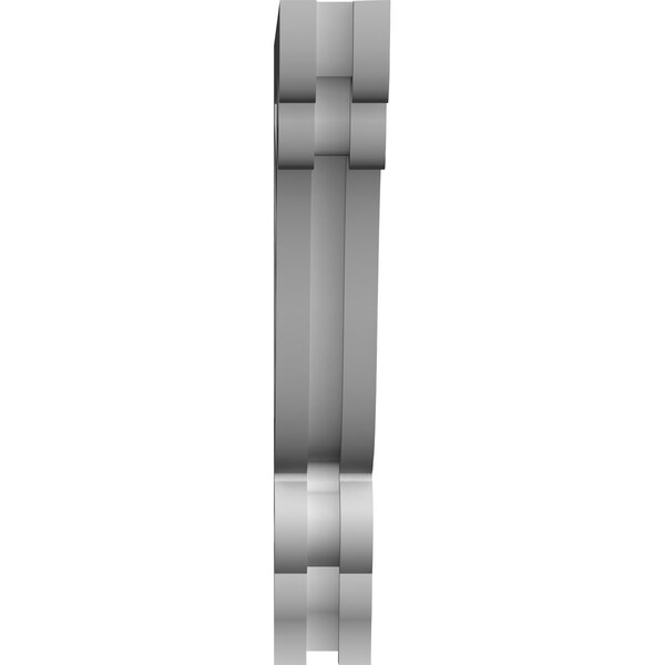 Marshall Architectural Grade PVC Corbel, 1 7/8W X 7D X 12H